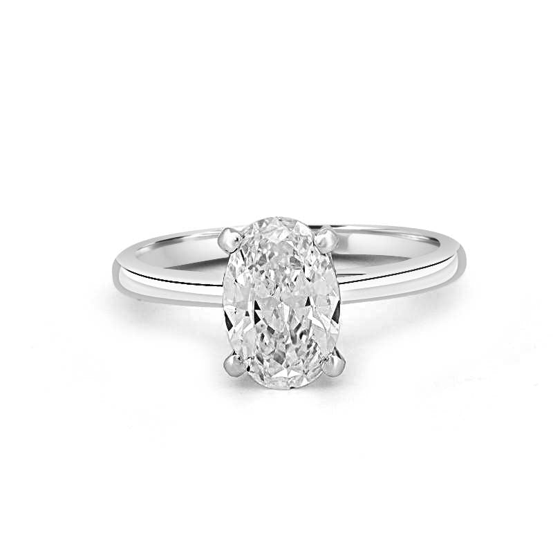 1.50 CT Classic Oval Cut Solitaire - ZIZOV DIAMONDS