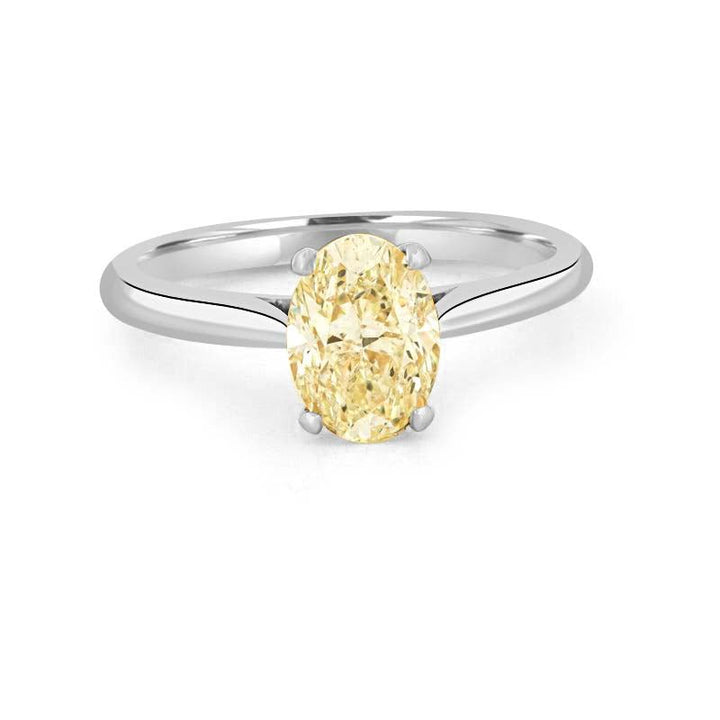 1.50 CT Classic Oval Cut Solitaire - ZIZOV DIAMONDS
