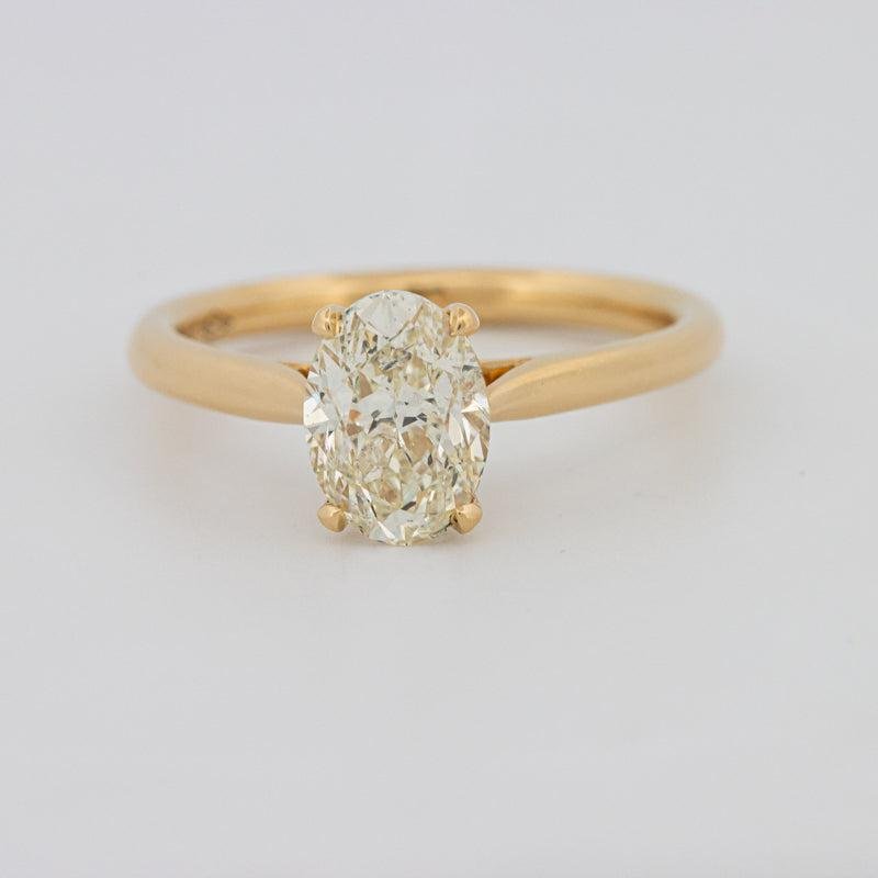 1.50 CT Classic Oval Cut Solitaire - ZIZOV DIAMONDS