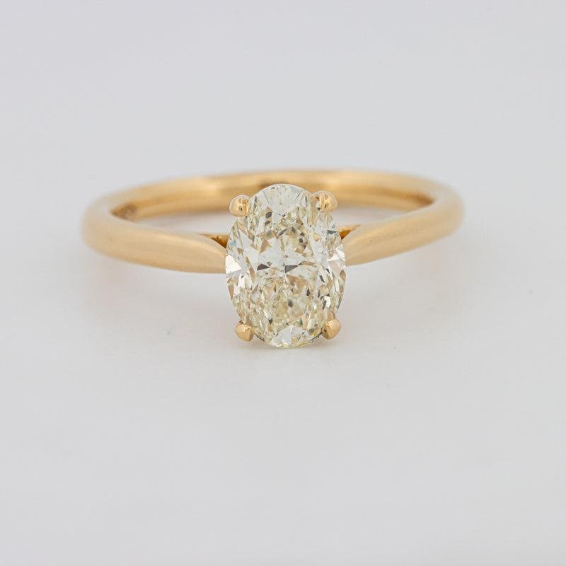 1.50 CT Classic Oval Cut Solitaire - ZIZOV DIAMONDS