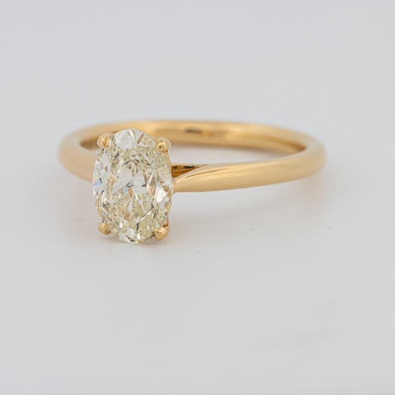 1.50 CT Classic Oval Cut Solitaire - ZIZOV DIAMONDS