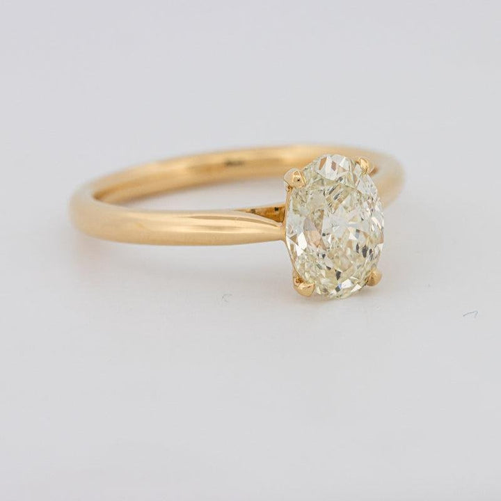1.50 CT Classic Oval Cut Solitaire - ZIZOV DIAMONDS
