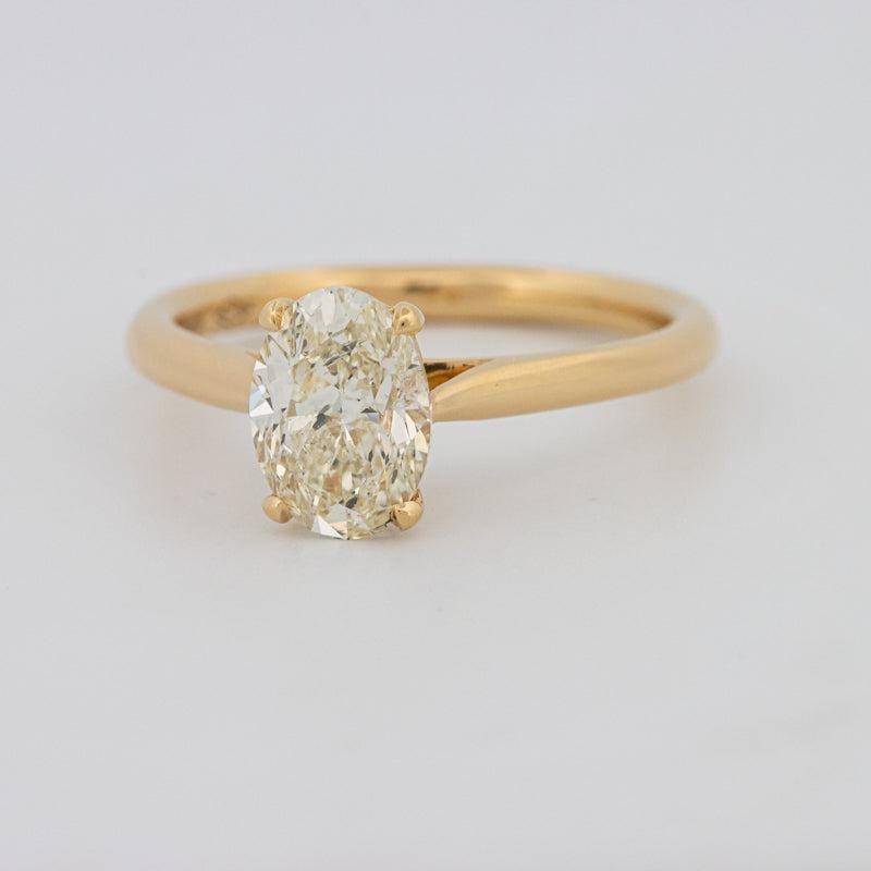 1.50 CT Classic Oval Cut Solitaire - ZIZOV DIAMONDS