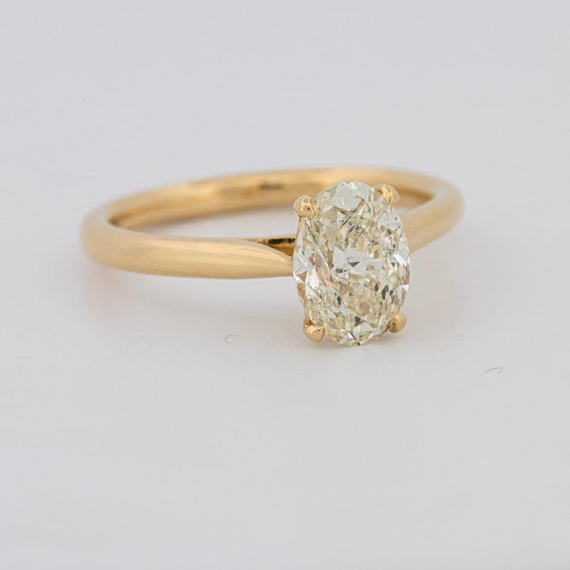 1.50 CT Classic Oval Cut Solitaire - ZIZOV DIAMONDS