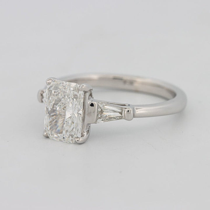 1.50 CT Radiant Cut Trilogy Solitaire (LG) - ZIZOV DIAMONDS
