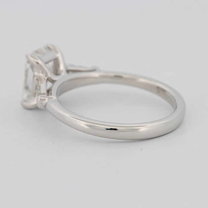 1.50 CT Radiant Cut Trilogy Solitaire (LG) - ZIZOV DIAMONDS