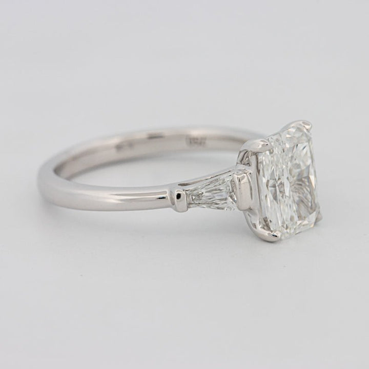 1.50 CT Radiant Cut Trilogy Solitaire (LG) - ZIZOV DIAMONDS