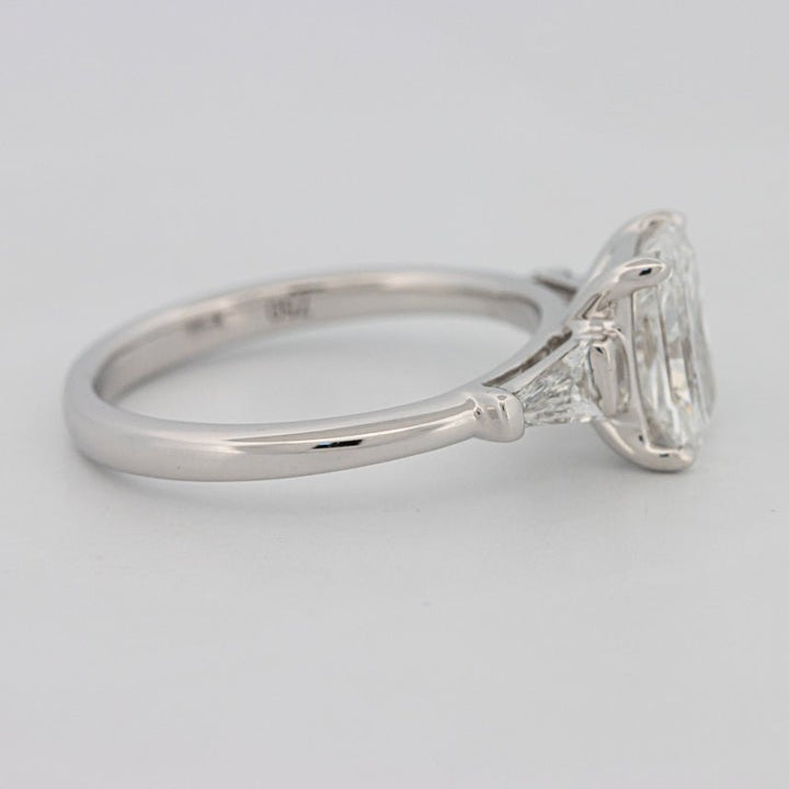1.50 CT Radiant Cut Trilogy Solitaire (LG) - ZIZOV DIAMONDS