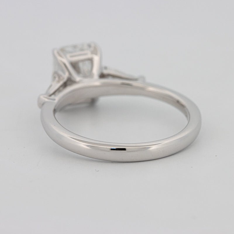 1.50 CT Radiant Cut Trilogy Solitaire (LG) - ZIZOV DIAMONDS