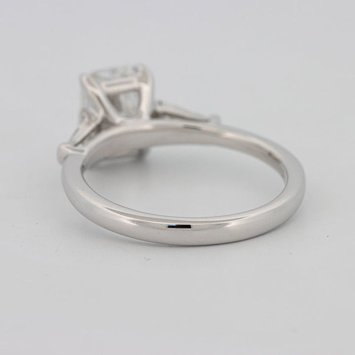 1.50 CT Radiant Cut Trilogy Solitaire (LG) - ZIZOV DIAMONDS