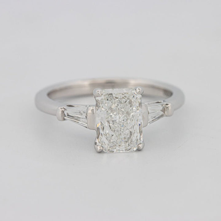 1.50 CT Radiant Cut Trilogy Solitaire (LG) - ZIZOV DIAMONDS
