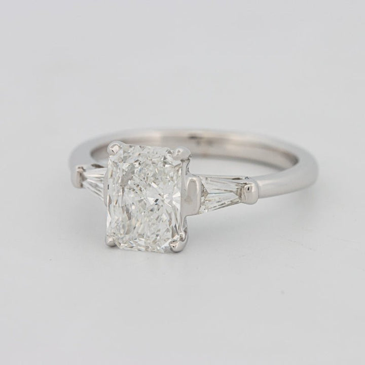 1.50 CT Radiant Cut Trilogy Solitaire (LG) - ZIZOV DIAMONDS