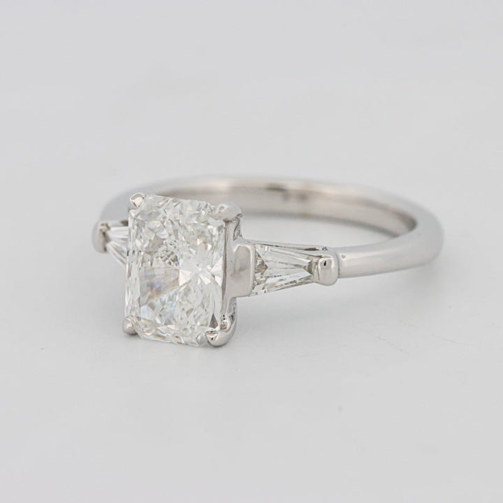 1.50 CT Radiant Cut Trilogy Solitaire (LG) - ZIZOV DIAMONDS