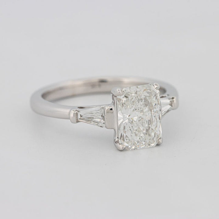 1.50 CT Radiant Cut Trilogy Solitaire (LG) - ZIZOV DIAMONDS