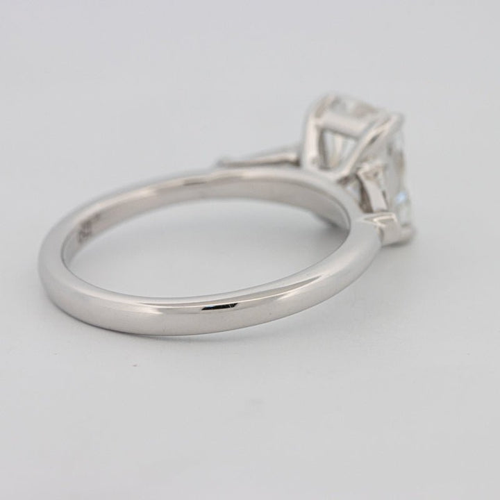 1.50 CT Radiant Cut Trilogy Solitaire (LG) - ZIZOV DIAMONDS