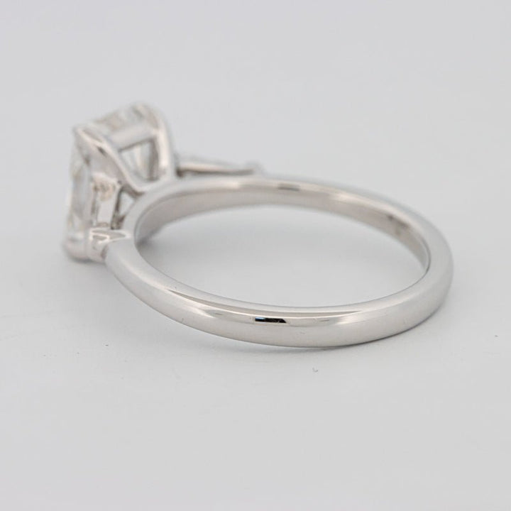 1.50 CT Radiant Cut Trilogy Solitaire (LG) - ZIZOV DIAMONDS