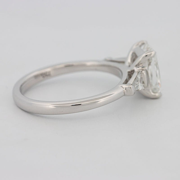 1.50 CT Radiant Cut Trilogy Solitaire (LG) - ZIZOV DIAMONDS