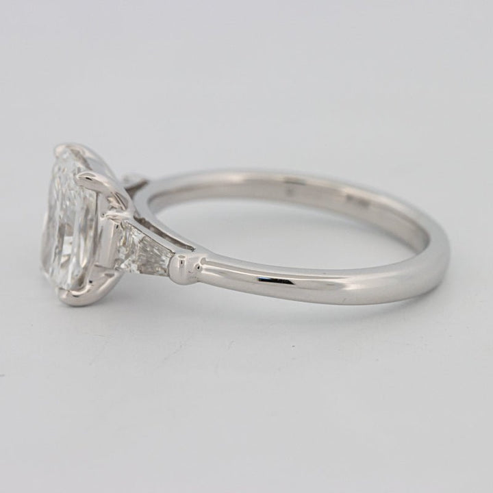 1.50 CT Radiant Cut Trilogy Solitaire (LG) - ZIZOV DIAMONDS
