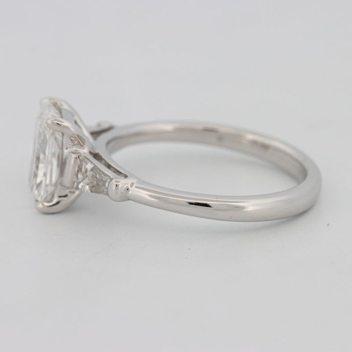 1.50 CT Radiant Cut Trilogy Solitaire (LG) - ZIZOV DIAMONDS