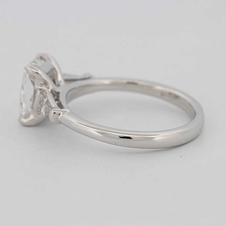 1.50 CT Radiant Cut Trilogy Solitaire (LG) - ZIZOV DIAMONDS