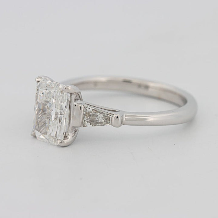 1.50 CT Radiant Cut Trilogy Solitaire (LG) - ZIZOV DIAMONDS