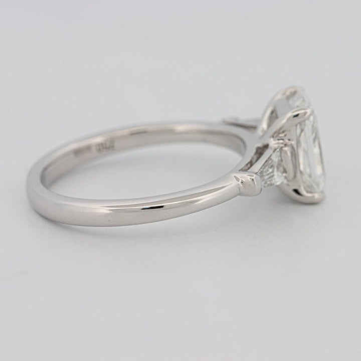 1.50 CT Radiant Cut Trilogy Solitaire (LG) - ZIZOV DIAMONDS