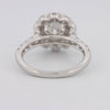 1.50 CT Round Cut Halo Pavé Solitaire (LG) - ZIZOV DIAMONDS