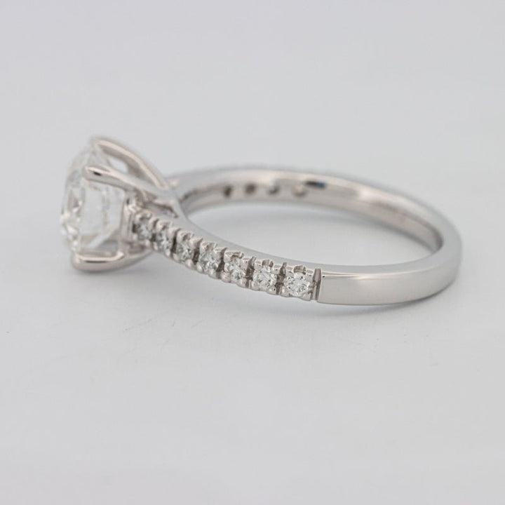 1.50 CT Round Solitaire Pavé (LG) - ZIZOV DIAMONDS