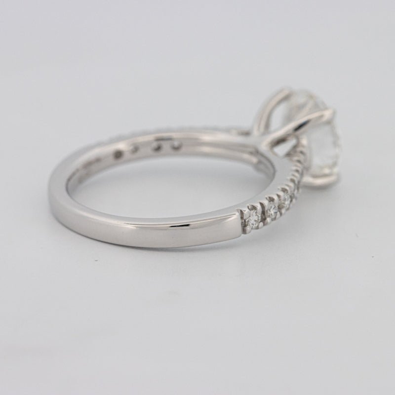 1.50 CT Round Solitaire Pavé (LG) - ZIZOV DIAMONDS