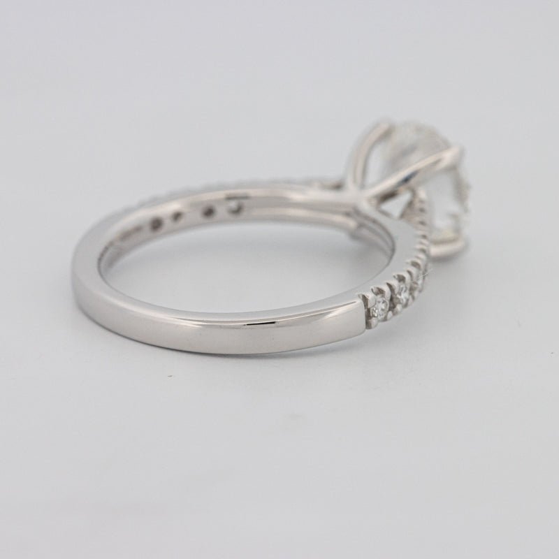 1.50 CT Round Solitaire Pavé (LG) - ZIZOV DIAMONDS