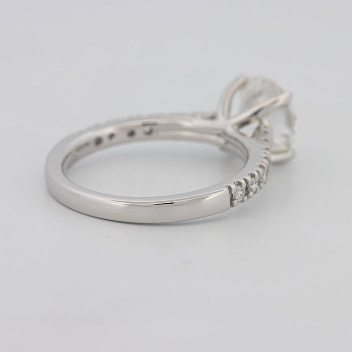 1.50 CT Round Solitaire Pavé (LG) - ZIZOV DIAMONDS