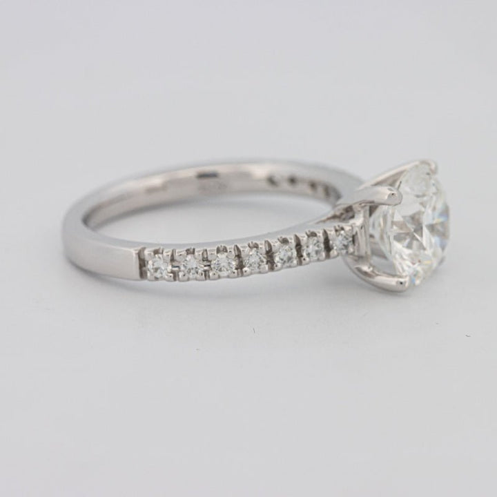 1.50 CT Round Solitaire Pavé (LG) - ZIZOV DIAMONDS