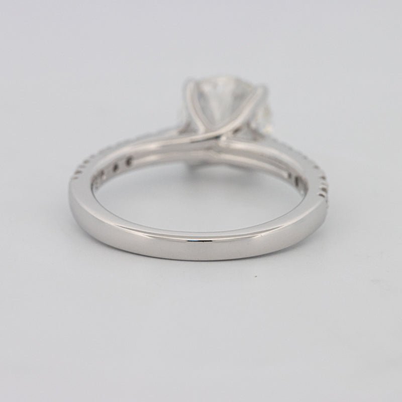 1.50 CT Round Solitaire Pavé (LG) - ZIZOV DIAMONDS