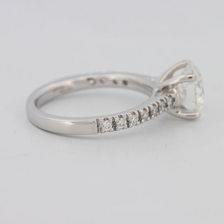 1.50 CT Round Solitaire Pavé (LG) - ZIZOV DIAMONDS
