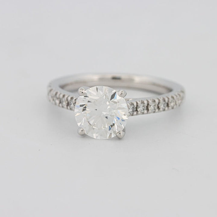 1.50 CT Round Solitaire Pavé (LG) - ZIZOV DIAMONDS