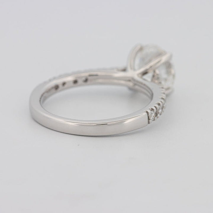 1.50 CT Round Solitaire Pavé (LG) - ZIZOV DIAMONDS