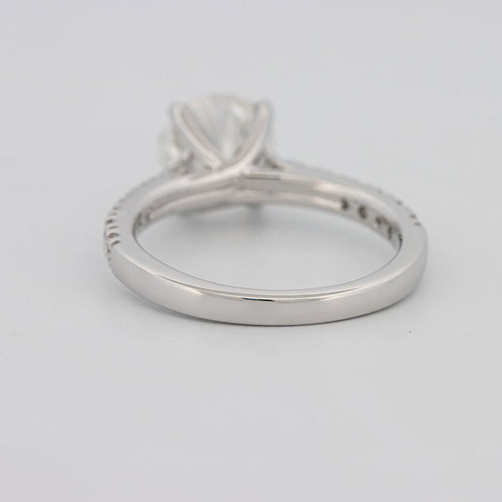 1.50 CT Round Solitaire Pavé (LG) - ZIZOV DIAMONDS