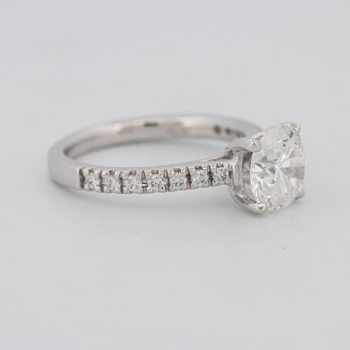 1.50 CT Round Solitaire Pavé (LG) - ZIZOV DIAMONDS
