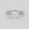 1.50 CT Round Solitaire Pavé (LG) - ZIZOV DIAMONDS