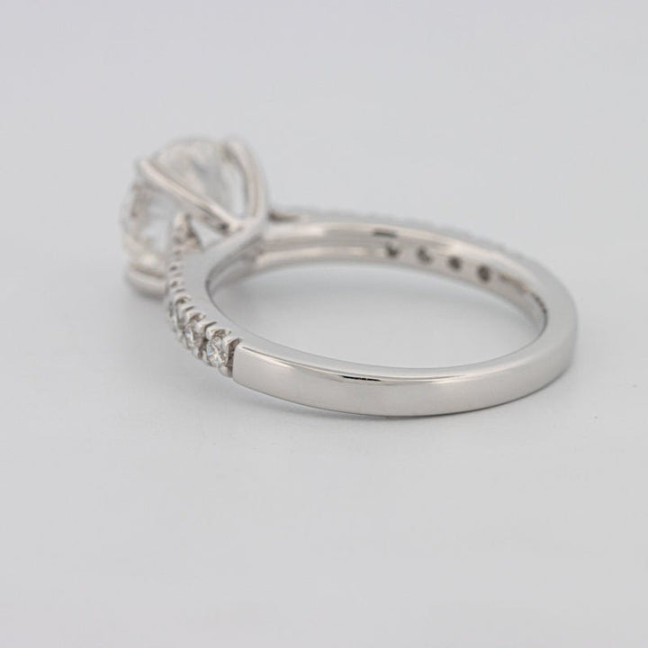 1.50 CT Round Solitaire Pavé (LG) - ZIZOV DIAMONDS