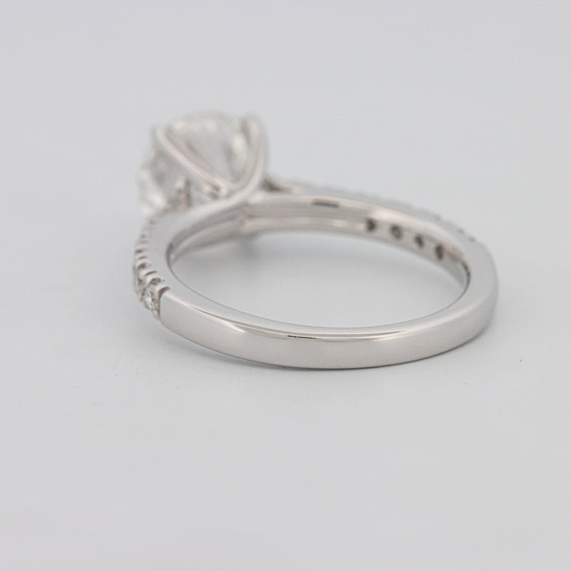 1.50 CT Round Solitaire Pavé (LG) - ZIZOV DIAMONDS