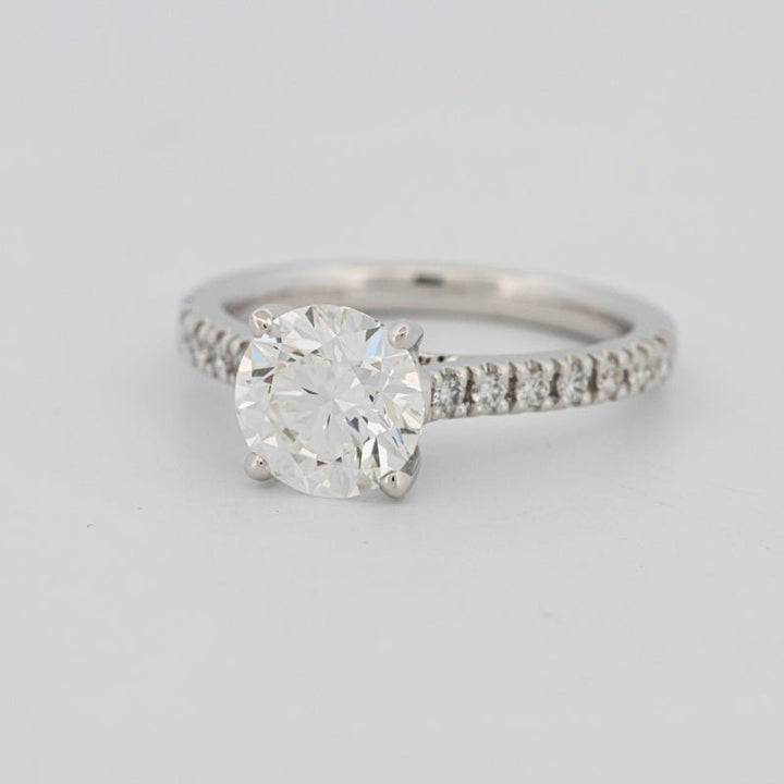 1.50 CT Round Solitaire Pavé (LG) - ZIZOV DIAMONDS