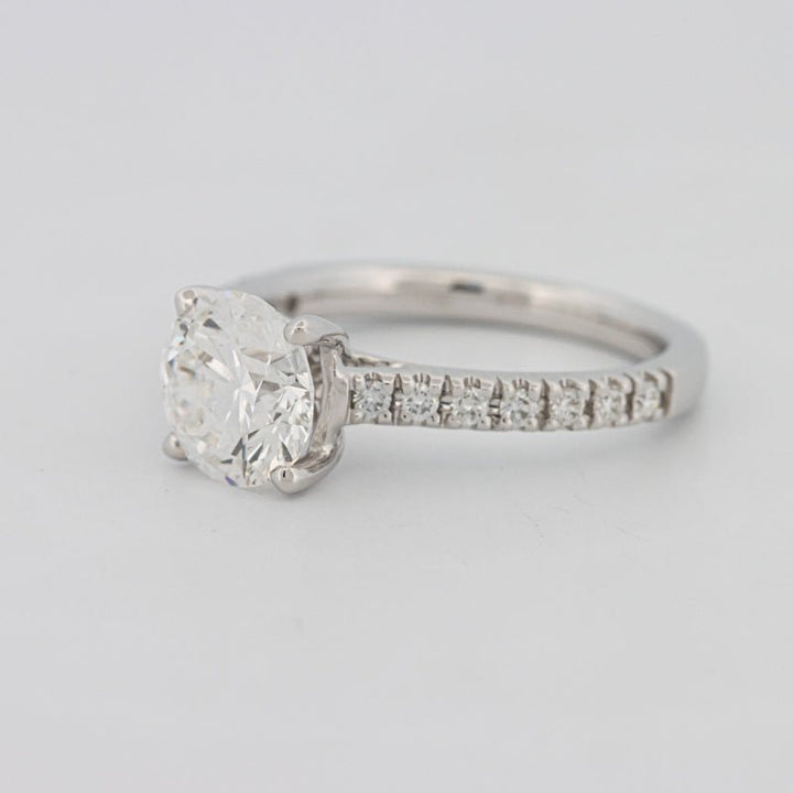 1.50 CT Round Solitaire Pavé (LG) - ZIZOV DIAMONDS