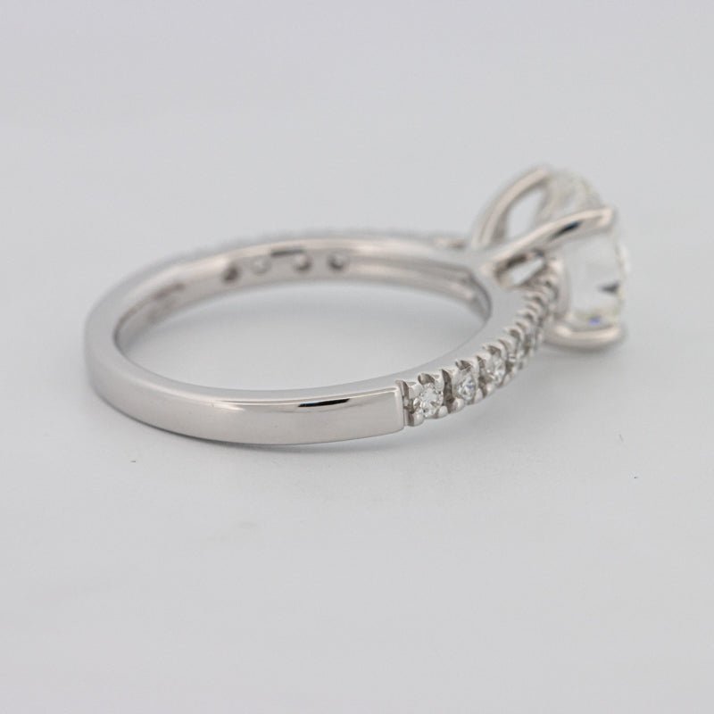 1.50 CT Round Solitaire Pavé (LG) - ZIZOV DIAMONDS