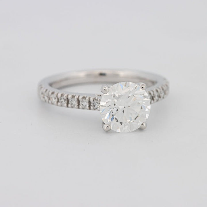1.50 CT Round Solitaire Pavé (LG) - ZIZOV DIAMONDS