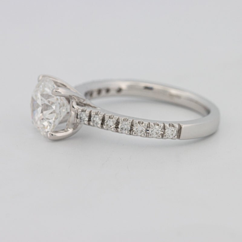 1.50 CT Round Solitaire Pavé (LG) - ZIZOV DIAMONDS