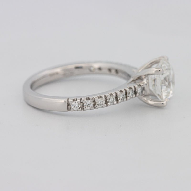 1.50 CT Round Solitaire Pavé (LG) - ZIZOV DIAMONDS