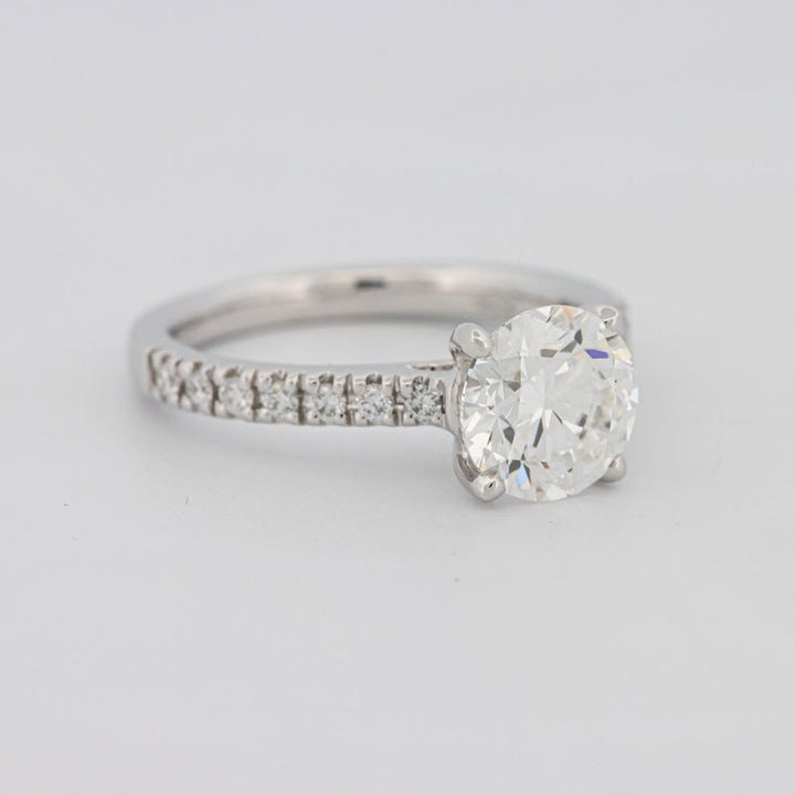 1.50 CT Round Solitaire Pavé (LG) - ZIZOV DIAMONDS