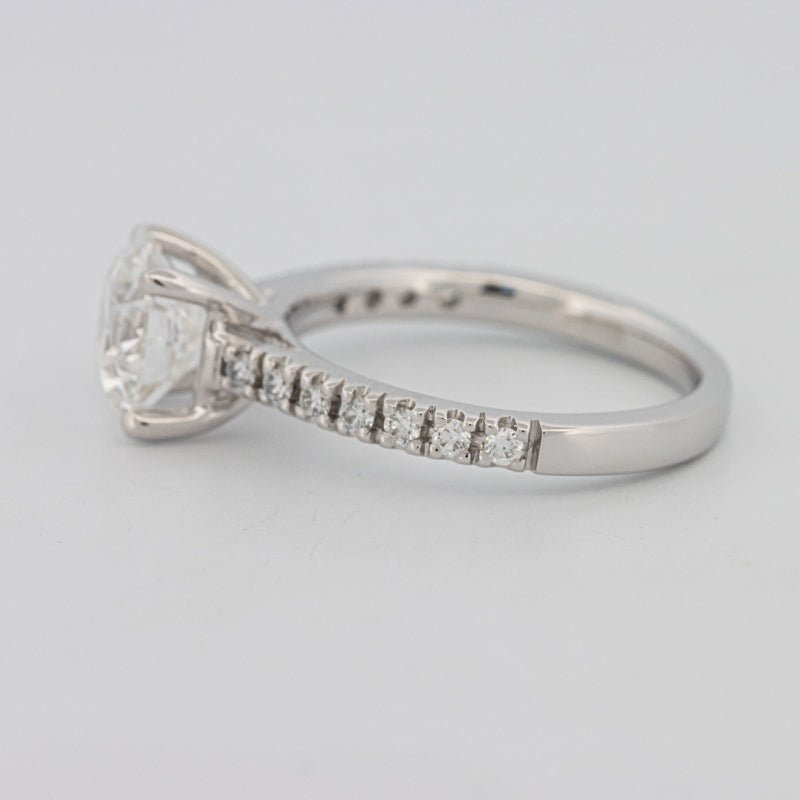 1.50 CT Round Solitaire Pavé (LG) - ZIZOV DIAMONDS