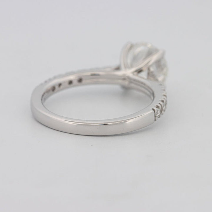 1.50 CT Round Solitaire Pavé (LG) - ZIZOV DIAMONDS